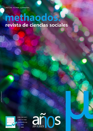 methaodos.revista de ciencias sociales. Vol. 10 Núm. 2 (2022)