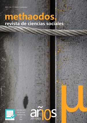 methaodos.revista de ciencias sociales. Vol. 11 Núm. 2 (2023)
