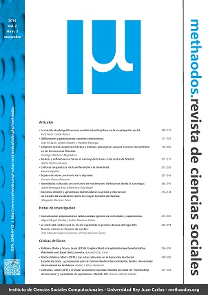 methaodos.revista de ciencias sociales. Vol. 2 Núm. 2 (2014)